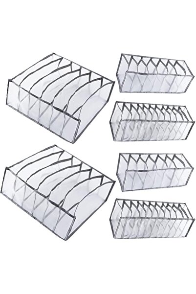 Generic مجموعة من 6 قطع من منظم الملابس الداخلية من سي وورلد بيبي وورلد، منظم...