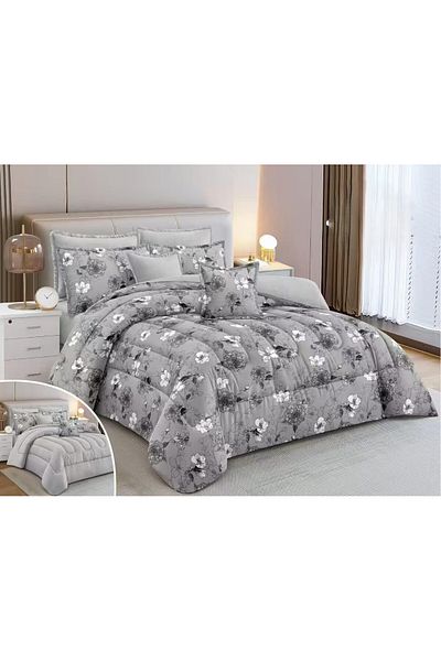 RedRosa Luxurious double bed sheet set, printed, made of microfiber, size 240*260 cm