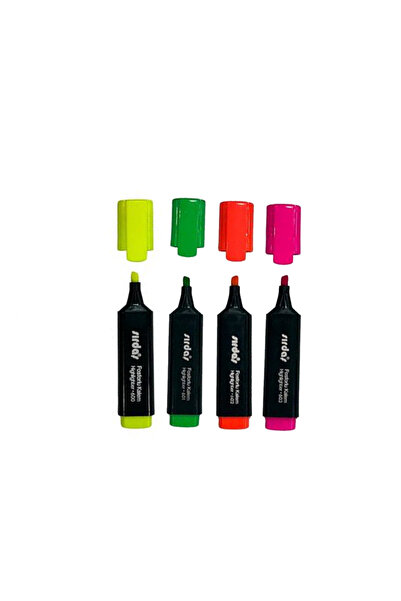 Sırdaş Sırdaş 6400 Fosforlu Kalem 4 Lü Blister