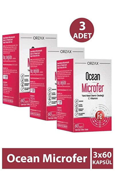 Ocean Microfer 60 Kapsül 3 Adet