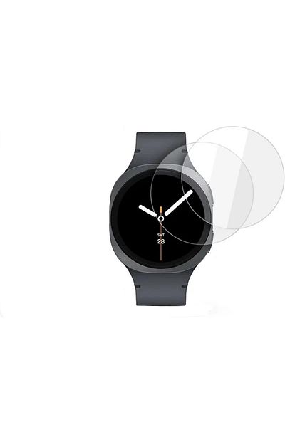 Ecr Mobile 9H Nano Screen Protector Compatible with Samsung Watch 8 44mm (2 Pieces)