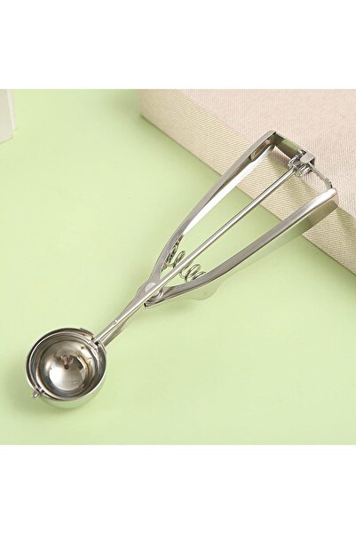 Doori Stainless Steel Ice Cream Spoon Halva Spoon Cookie Spoon Presentation Spoon Ball Ice Cream Spoon Bow
