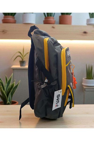 ÇEÇEN HOME (with Keychain ​​Gift) 4-Eye Laptop Compartment Waterproof Fabric, Daily-Office-School Backpack