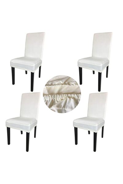 Generic غطاء مقعد كرسي غرفة الطعام من جولد فورتشن مصنوع من قماش سباندكس قابل ...