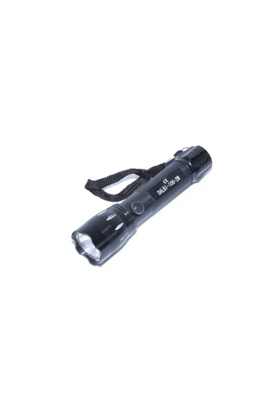 SOHO Metal LED Flashlight, 2 W, multifunctional, powered by 1x AA