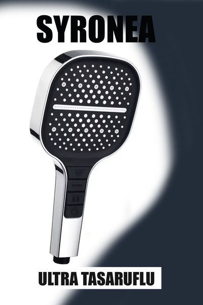 VSA Yeni 13 Cm 7 Fonksiyonlu Ultra Kaliteli Yüksek Basınçlı Ayarlanabilir Tas...