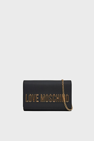 Love Moschino حقيبة بحزام سلسلة ثابت مع شعار BAG JC4103PP1NKD0000
