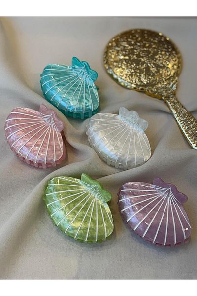 yucelique Seashell Design Luxury Bone Latch Buckle