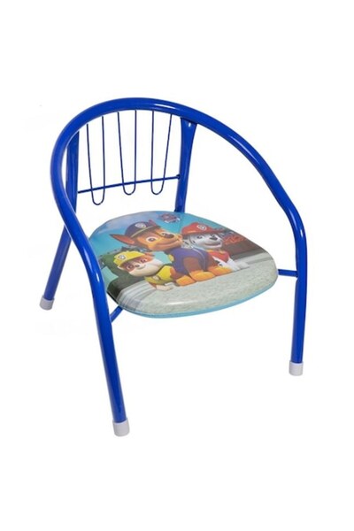 PAW PATROL Scaun metalic pentru copii cu imprimeu, Albastru, Băieți, 50 kg, 3...