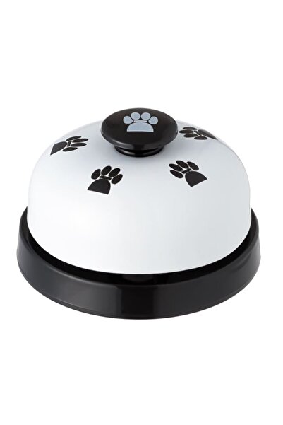 SOHO Jucărie pentru câini sau pisici, clopoțel din plastic pentru dresaj cu model de labe, multicolor