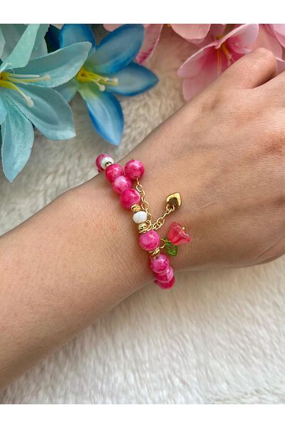 Beykan handmade Viva Beads Elastic Bracelet
