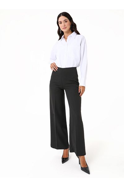 Refka Palazzo Pants - Black -