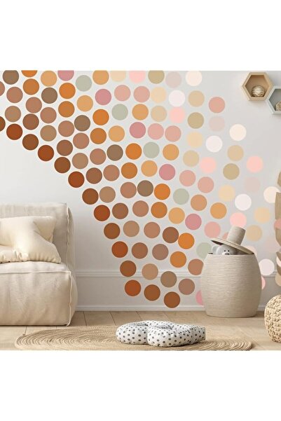 Generic BPA® 2 Inch 288 Pcs Wall Decals for Girls Bedroom Boho Rainbow Wall D...