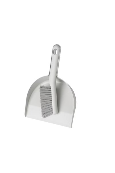 UIQ Set perie cu faras, pentru firmituri, 18x8x26cm, Gri