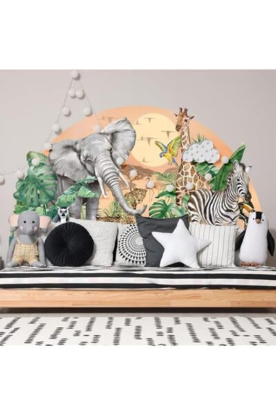 Generic ملصقات جدارية ثلاثية الأبعاد بمقاس 62.99×39.37 بوصة، قابلة للإزالة، ب...