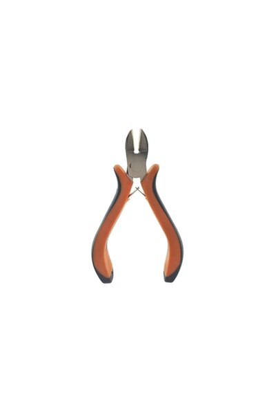 SOHO Set 5 mini pliers and clamps for cutting and bending, Black Orange