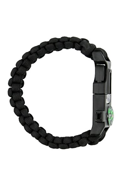 SOHO Brățară Survivor 4-în-1 cu busolă încorporată, fluier, kit de aprindere ...