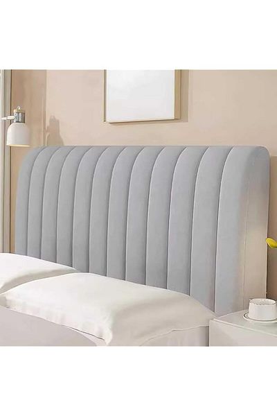 Generic N/A Velvet Headboard Cover, Quilted Bed Headboard Slipcover, Thicken Protector Cover for Bedroom De