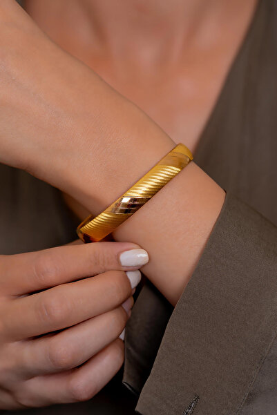 10 Gram 22 Ayar Çizgili Yatırımlık Bilezik