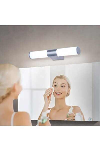 Generic مصابيح LED للمرآة، مصباح حائط للحمام، 16 بوصة 6000 كلفن أبيض بارد، مص...