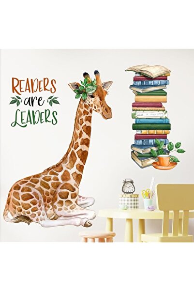 Generic Brand BPA® Giraffe Reading Corner Baby Boys Girls Wall Decals Sticker...