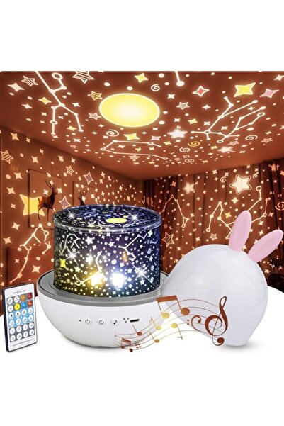 Generic جهاز عرض النجوم من أوكسايتيه، مصباح ليلي للأطفال مزود بجهاز تحكم عن ب...