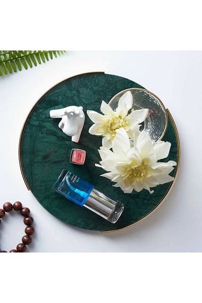Generic Round Marble Tray
