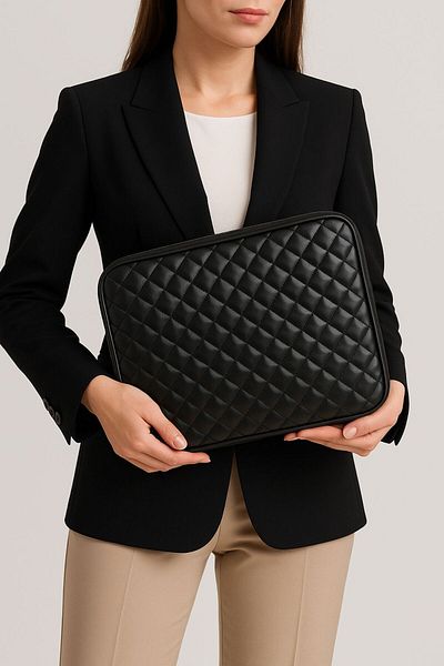 Moda West Briefcase File Computer Bag Compatible with MacBook Air Pro 13.3" and 14" Inch Laptop Notebook Tablets