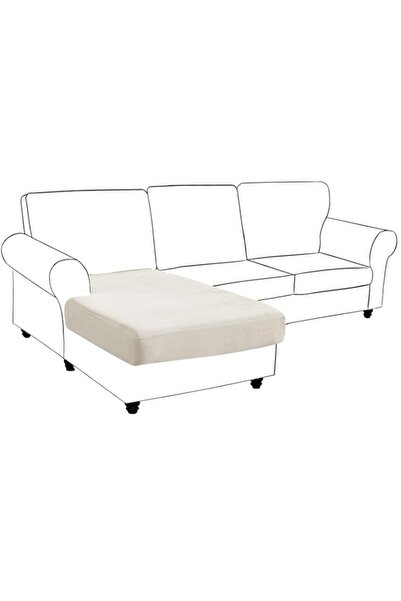 Generic Sectional Couch Covers Stretch Durable Cushion Covers L Shape Separat...