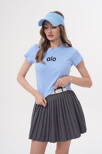 JANSO GROUP - Printed Letter Cotton Oversize Women's Crop Tshirt Large Size