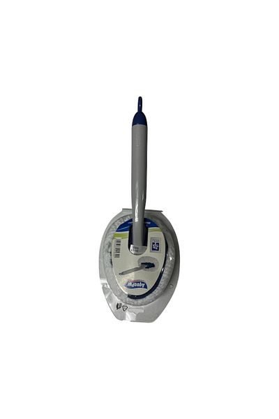 UIQ Mop din microfibra, maner si agatatoare, Alb