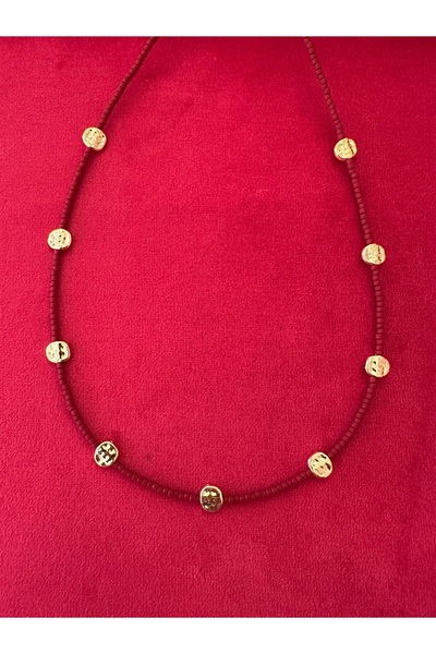 Milena Designer Store قلادة ميلينا اسطنبول من الخرز والترتر