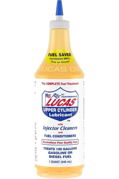 Lucas Oil 10003 منظف تشحيم الأسطوانة العلوية والحاقن (32 أونصة)