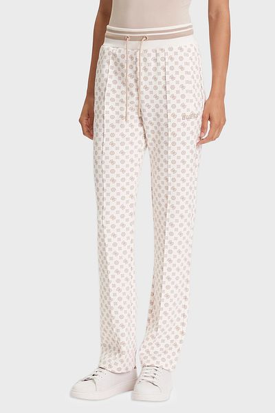 Guess New Aggie 4g Logo Printed Regular Fit Jogger Pants V5Yb20Kb212 Pants V5Yb20 Kb212