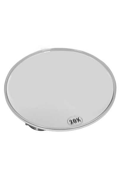 Generic مرآة كريفوكت المكبرة 20 مرة، قطر 15 سم، مرآة حمام شفافة موفرة للمساحة...