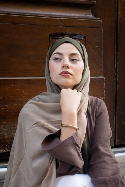 CHALE Pure Gradient Series - 100% Cotton Shawl