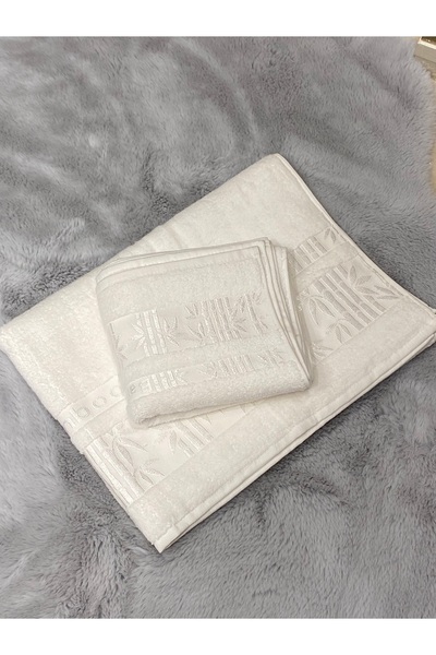 Bamboo 2’Lİ BAMBU BANYO VE SAÇ HAVLUSU