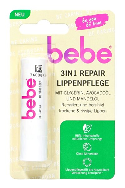 Bebe Zartpflege 3 in 1 Repairing Lip Care Cream