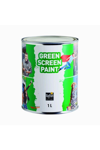 OEM Vopsea Profesionala Verde GreenScreen Magpaint 1 Litru