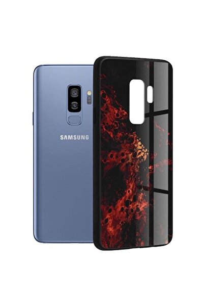 OEM Θήκη για Samsung Galaxy S9 Plus, σειρά Techsuit Glaze, Red Nebula