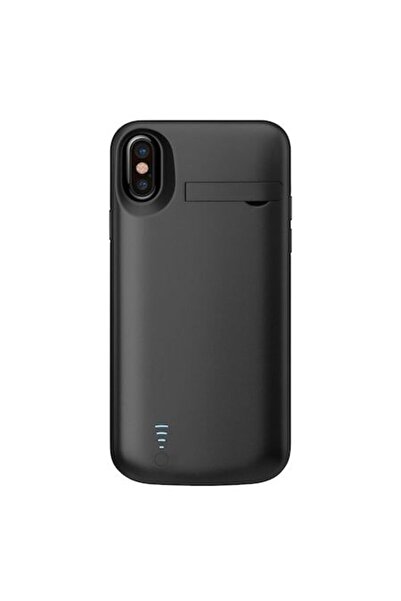 OEM Husa pentru iPhone X/XS cu Baterie de 5000mAh, Techsuit Power Pro, Black
