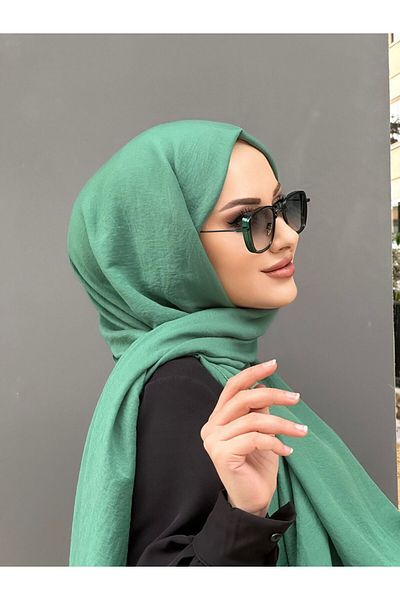 HAREM SCARF Grass Green Harem Scarf Biblical Shawl