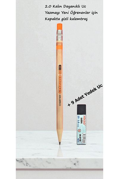 Taros My First Pen 2.0 Thick Nib Pen + 9Pcs Nib for Beginner Writing