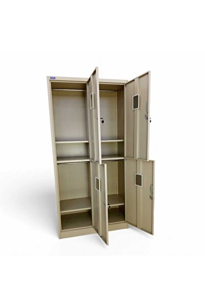 concent Luxury 4-Door Metal Locker Cabinet for Secure and Organized Storage
