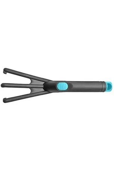 richmann Mini rake for gardening, fiberglass, 3 teeth, 8 x 29 cm,