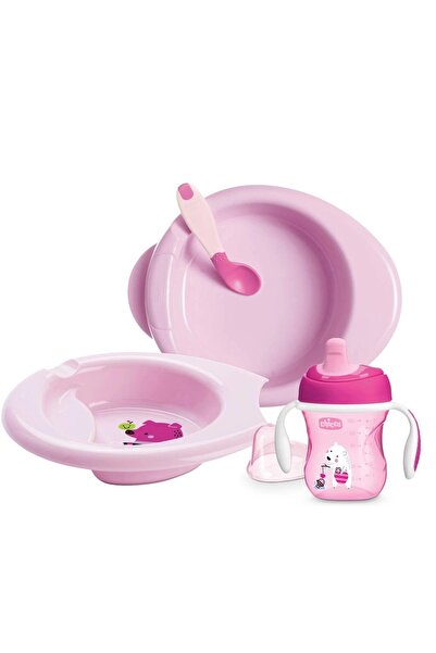 Genel Markalar 4 Parça Beslenme Seti +6 Ay - Kız