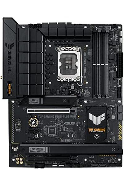 ASUS TUF Gaming B760-PLUS WiFi Motherboard by ASUS, Intel 12th and 13th Gen, LGA 1700 ATX