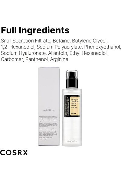 cosrx snail COSRX Advanced Snail 96 Mucin Power Essence 100ml