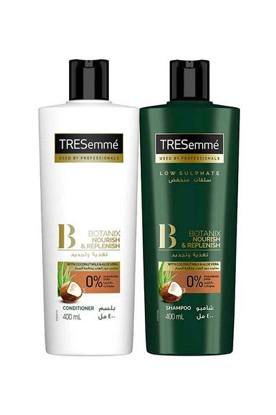 Tresemme Botanic Shampoo and Conditioner Pack, 400+400ml