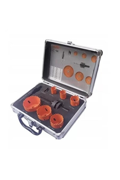 richmann exclusive Carote bimetal pentru gaurit lemn, metal, set 9 piese, 19-57 mm, Richmann Exclusive